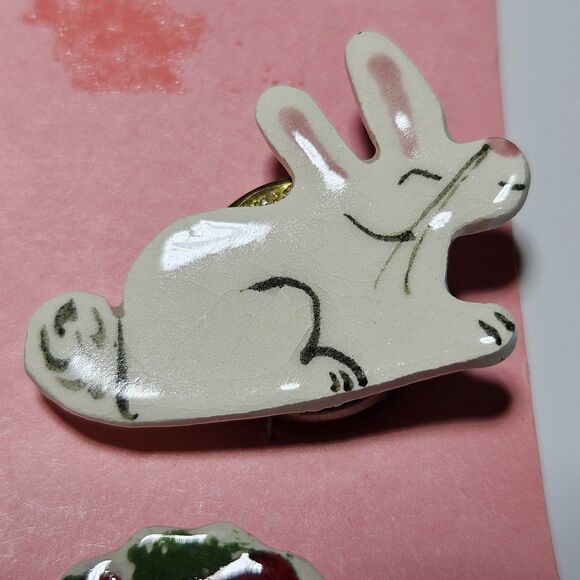 Chessie & Me Accessories - Chessie & Me Vintage Ceramic Holiday Button Covers